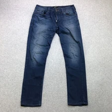 Paige Jeans Men's 32x32 Blue Federal Stretch Slim Fit Straight Leg Transcend