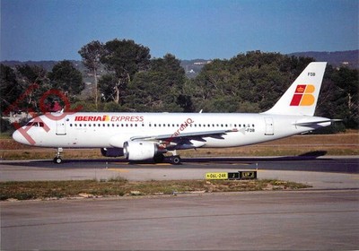 Ansichtskarte-:IBERIA EXPRESS AIRBUS A320-211 EC-FDB @ PMI [OKC]