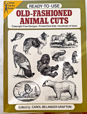Old-Fashioned Animal Cuts Dover Clip Art Series