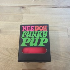 Sealed Needoh Funky Pup Pink - Squishy Stress Relief Toy Schylling Free Shipping