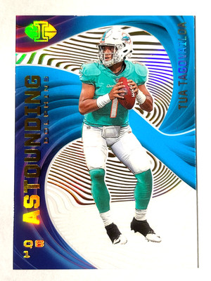 2020 Panini Illusions #A2 Tua Tagovailoa Astounding Light Blue /299
