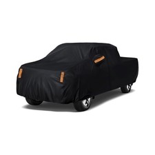Truck Cover Waterproof All Weather Pickup Car Cover Length up to 210 inch Black