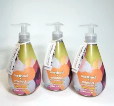 METHOD MINTED LIMITED EDITION Tropical Cloud NATURALLY DERIVED HAND WASH Pack 3