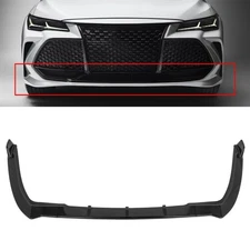 For 2019-2021 Toyota Avalon Front Bumper Lip Spoiler Glossy Black