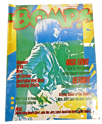 BOMP! Magazine #20 1979 - Nick Lowe Devo 20/20 New Wave Punk