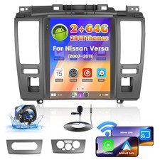  Upgrade Packaging 2 64G Radio for Nissan Versa 2007 2008 2009 2010 2011 And...