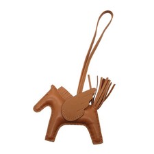 AUTHENTIC HERMES Bag Charm Rodeo Pegasus PM Key Holder Gold Anyo Miro