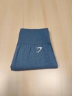 Pantalon Fitness Legging de sport Gymshark Seamless Vital 2.0 Bleu Femme #160