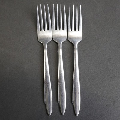 Eldan ELD 32 Stainless Flatware 3 Dinner Forks Japan Stainless Steel Japan
