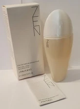 ZEN by SHISEIDO 3.3oz EDP AROMATIQUE SPRAY~NEW OPEN IMPERFECT BOX~BATCH CODE LYR