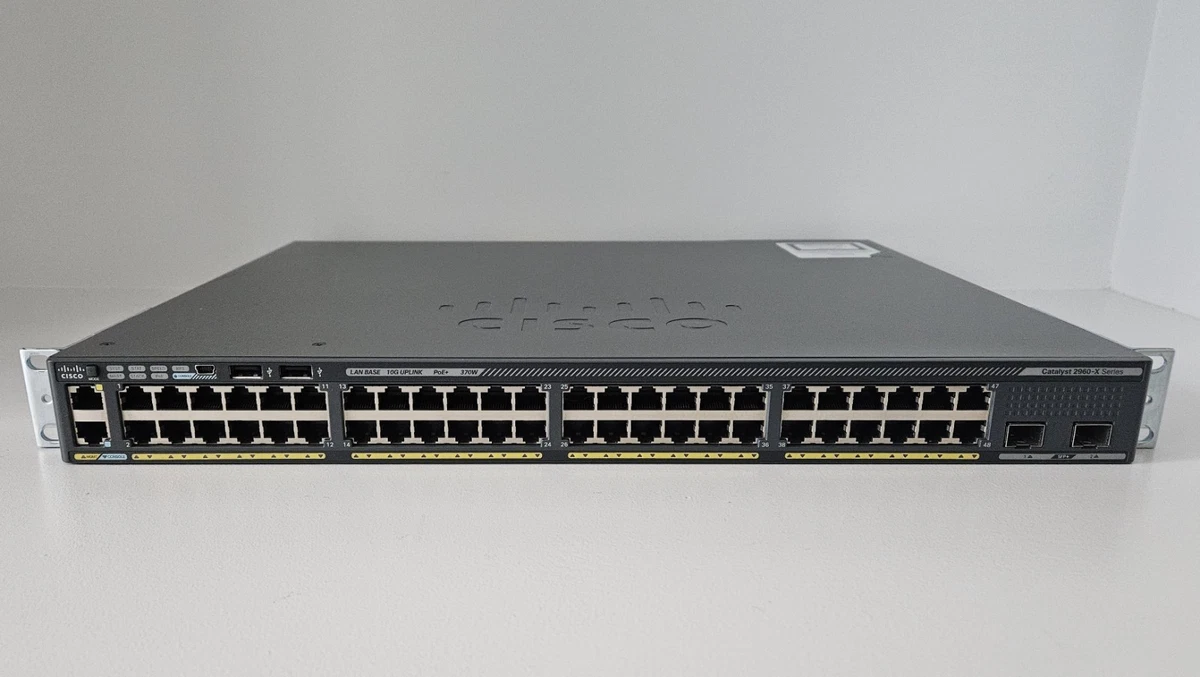 Cisco Catalyst 2960 Fully Managed Enterprise Network Switches for