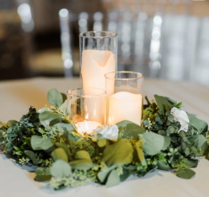 Juego de 14 centros de mesa de boda para mesas Foto 2 de 4