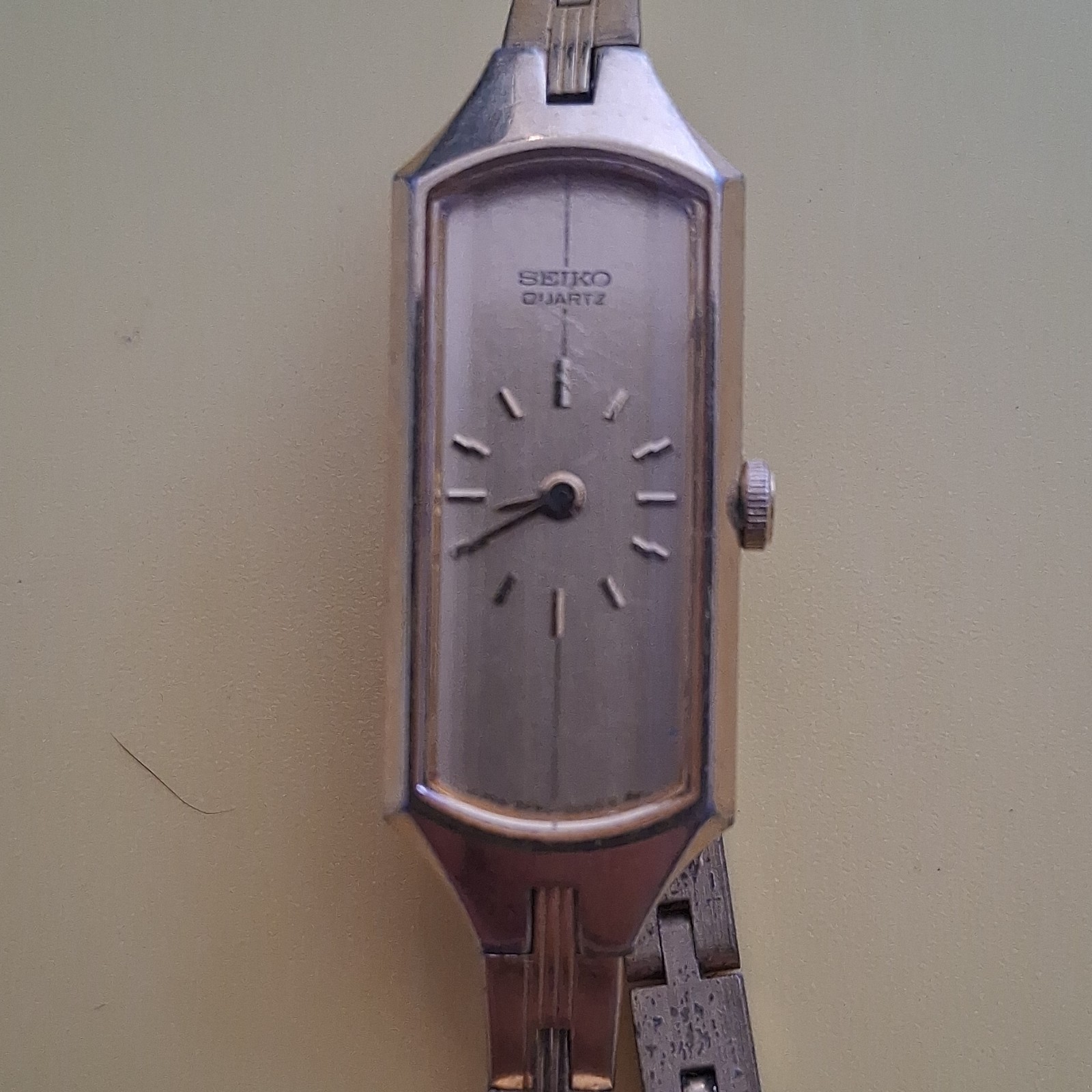 Seiko Women's Quartz Silver Rectangular Bracelet … - image 1