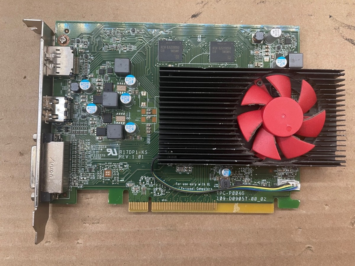 HP AMD Radeon RX550 4GB 2DP Graphics Card for sale online | eBay