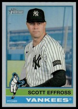 Scott Effross 2025 Topps Heritage #636 Chrome