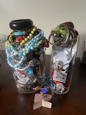 5-10lbs VINTAGE TO NOW WEAR CRAFT Designer Jewelry Lot 1 Rings NECKLACES More