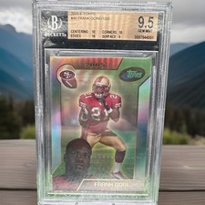 2005 Frank Gore eTopps /1200 RC BGS 9.5 EXTREME RARE POP 44 ,3rd ALL TIME RUSHER