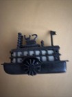 Vintage DieCast Metal Bronze Steamboat Paddle Wheel Collectible Pencil Sharpener — photo 2