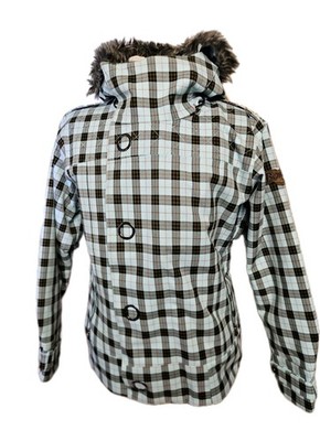 Bonfire Arena Snowboardjacke Damen Schnee Ski warm wasserdicht Mantel UK Medium 