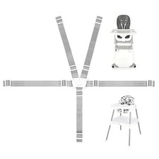 UWSTE High Chair Straps Replacement Evenflo 4 in 1 Universal Harness Belt
