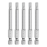 "5Stk 4Mm (H4) SechskantschlüSsel-Bohrer,2,6\" Lange Magnetische"