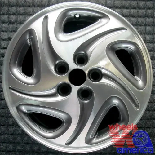Wheel Rim Chrysler Dodge Cirrus Stratus 15 1995-1998 KP90RS7 0KP90RS7 OE 2061 - Image 3 of 4