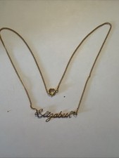 14k Elizabeth Necklace 16&rdquo;