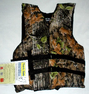 Safeguard 700C Camo Fishing Vest 30-52"