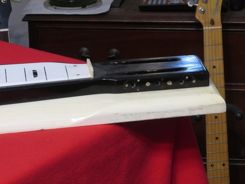 Guitare vintage années 50 Harmony USA Roy Smeck tour acier corps manche housse H7 Project - Photo 20 sur 24