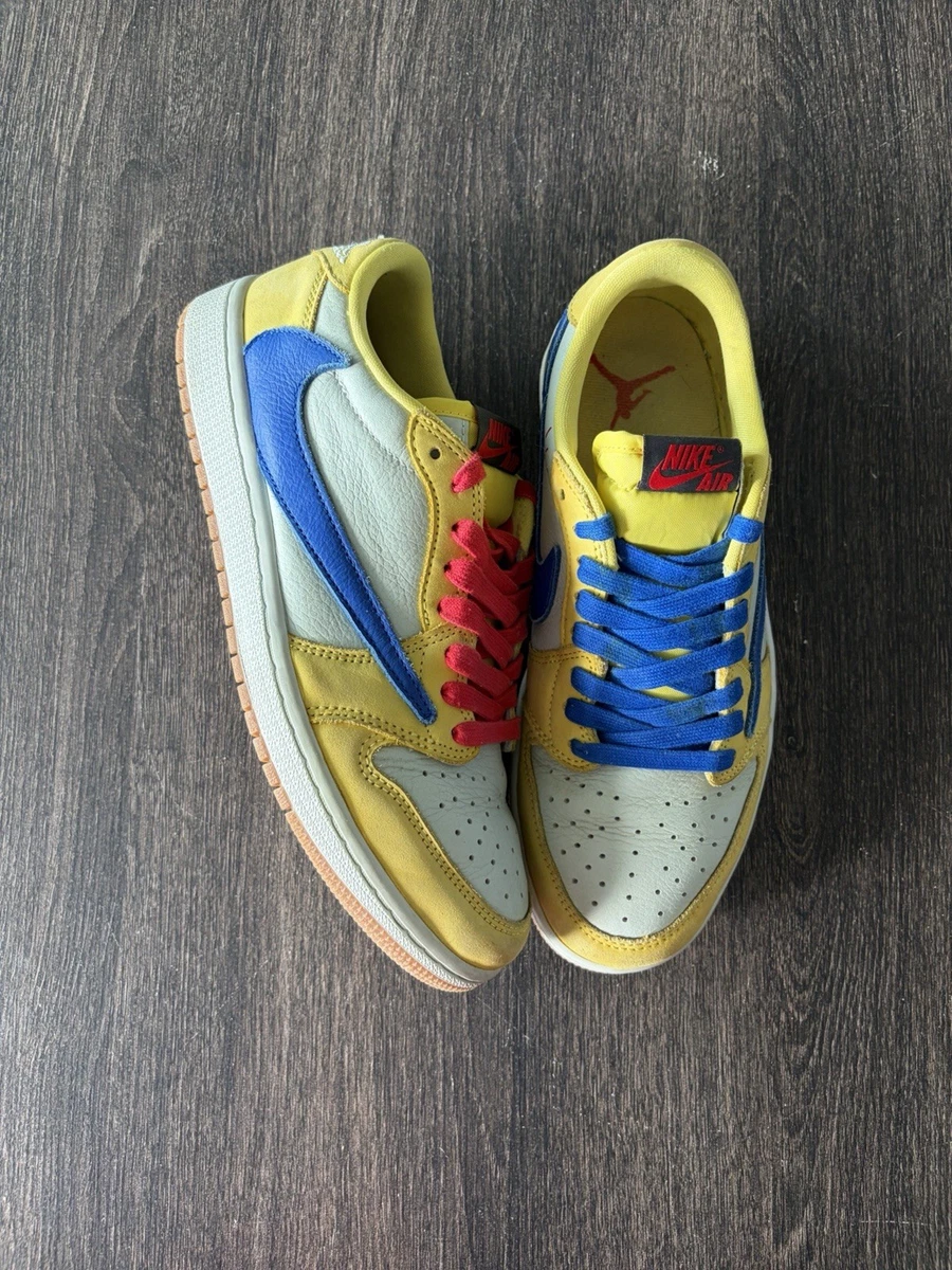 Travis Scott x Air Jordan 1 Retro OG SP Low Canary W for sale | eBay