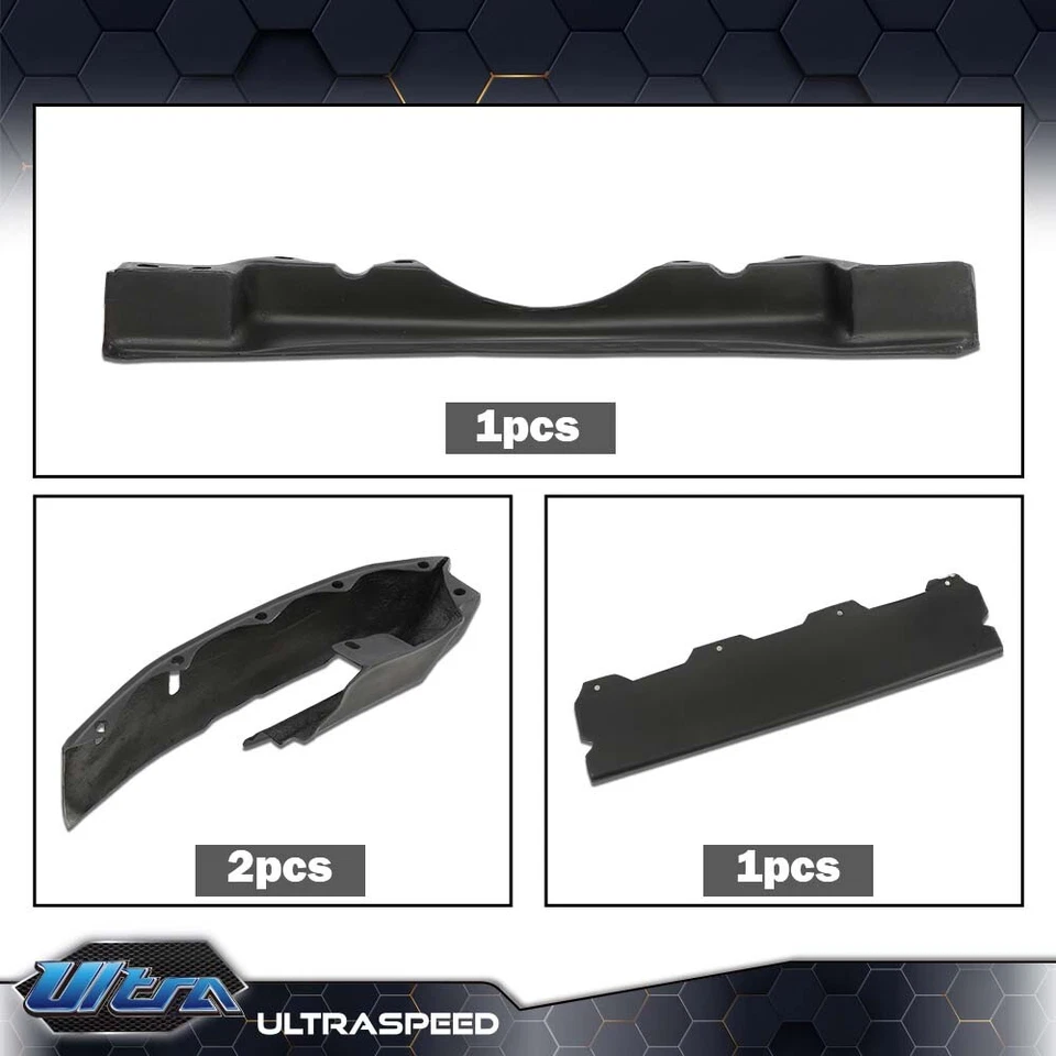 4pcs Rear Bumper Fillers Fit For 80-92 Cadillac Deville Fleetwood Brougham - Image 3 of 4