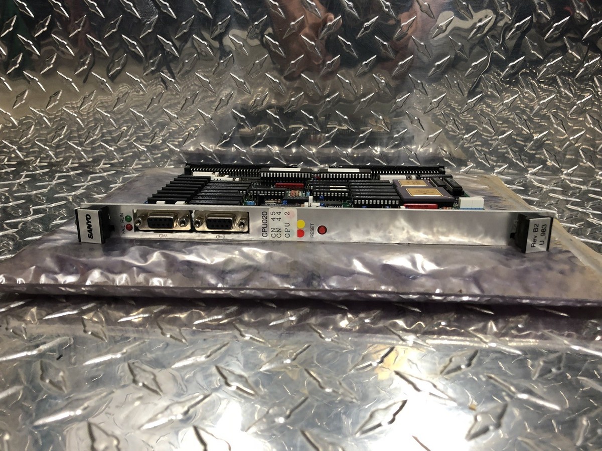 Sanyo Denki VME Board SVME-CPU020 Rev.B2(U-983) Free Expedited 