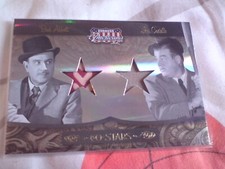 2008 Donruss Americana Abbott and Costello Co-Stars Material 158/250 CSM-19