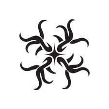 Tribal Art - Vinyl Decal Sticker - Multiple Color Sizes - Ebn75