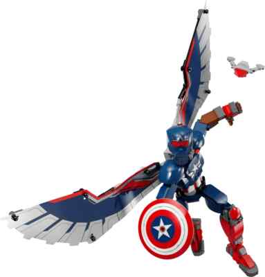 Lego New Captain America Construction Figure 76296 Super Heroes