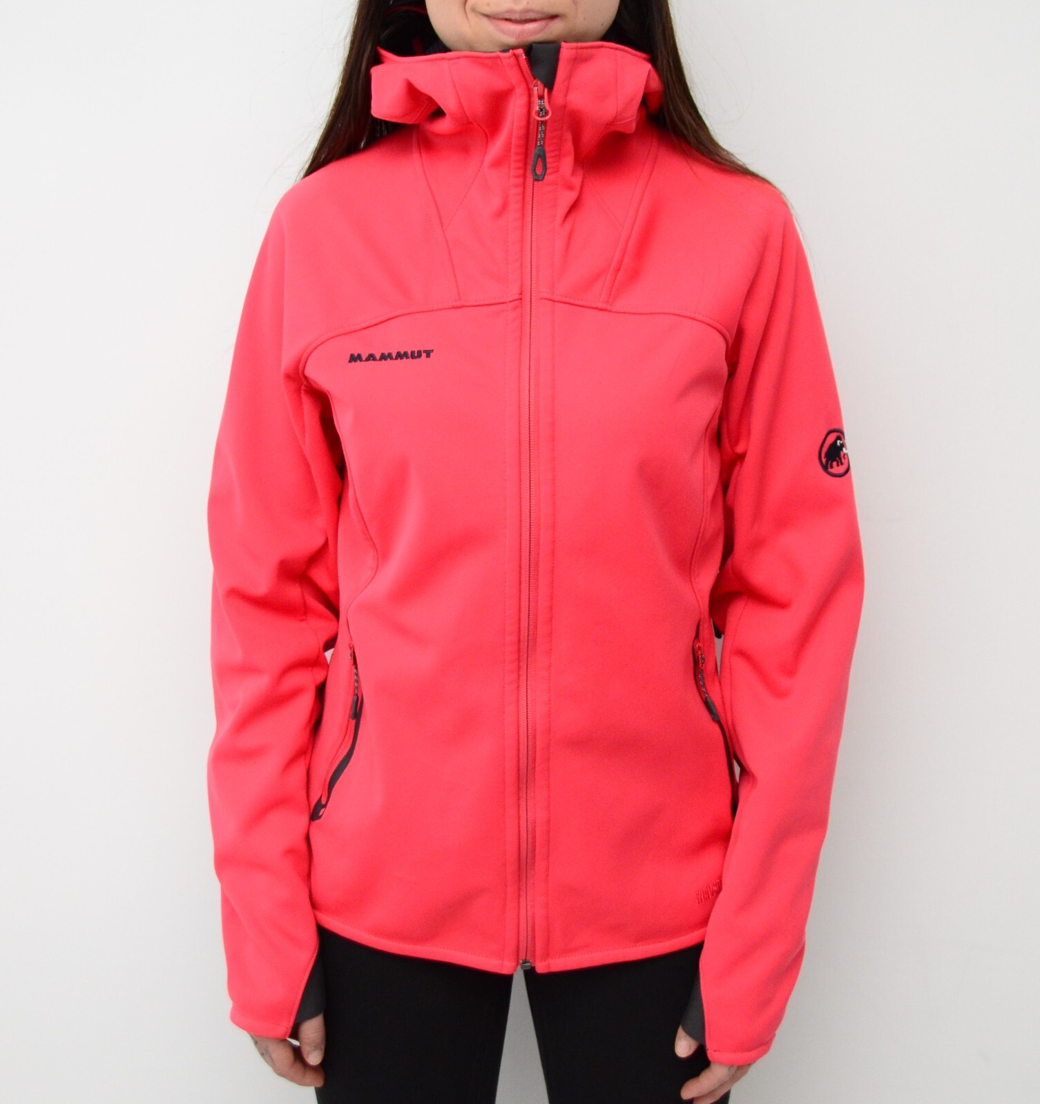 【でフルシー】 Mammut - WOMENs S マムート アルティメット フーディ Ultimate Hoody ゴアウィンドストッパー