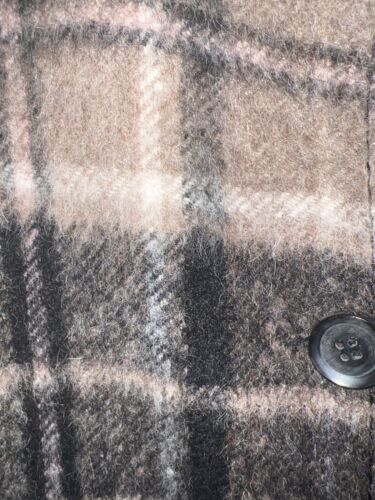Katherine Kelly Alpaca Wool Blend Plaid Coat Size 12 – Cozy & Chic - Picture 3 of 13