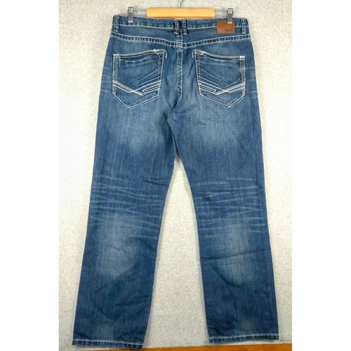 BKE Denim Tyler Straight Leg Stretch Jeans 36R (Fits 36x31) - Picture 4 of 8