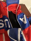 Vintage Wilson Gym Bag USA Red White Blue Zip Duffel Rare — photo 9