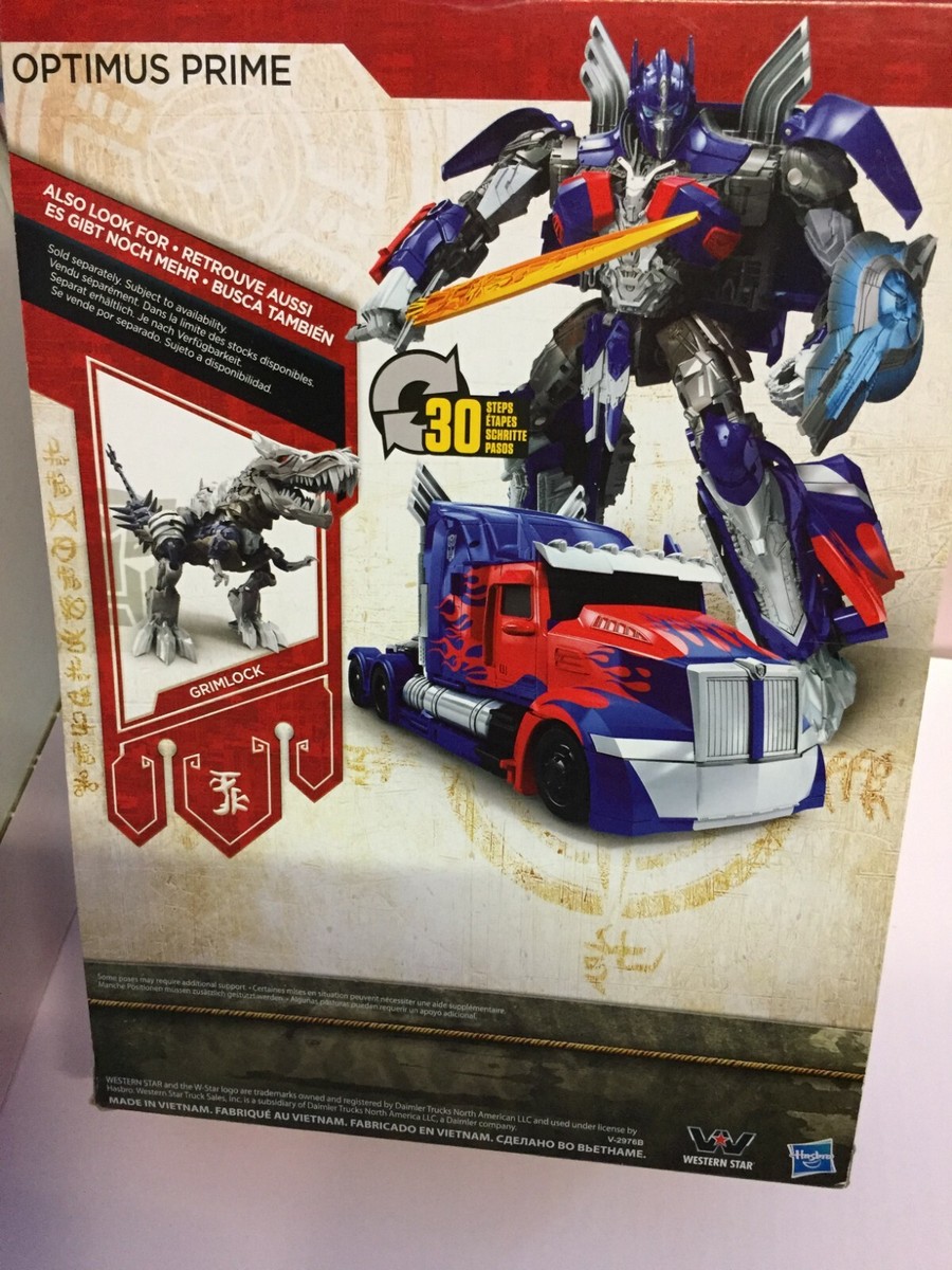 Last Knight Optimus Prime Transformers Juguetes Prime Toy Optimus