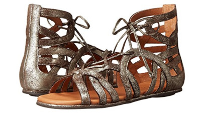 Gentle Souls Bremse My Heart 3 Dunkelbraun Gladiator Sandalen Damen Größen 6-11/