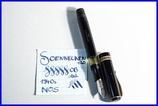 1940s boxed SOENNECKEN 120 Kolben F&uuml;ller BS flex- OBBB Stahl Feder NOS uninked