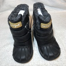 Cat  Jack Toddler Boy Size 6 Winter Boots Denver Faux Fur Lined Warm Snow Shoes