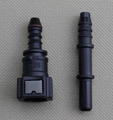 2PCS Nylon Fuel Line Quick Connect Release Hose Disconnect - Foto 2