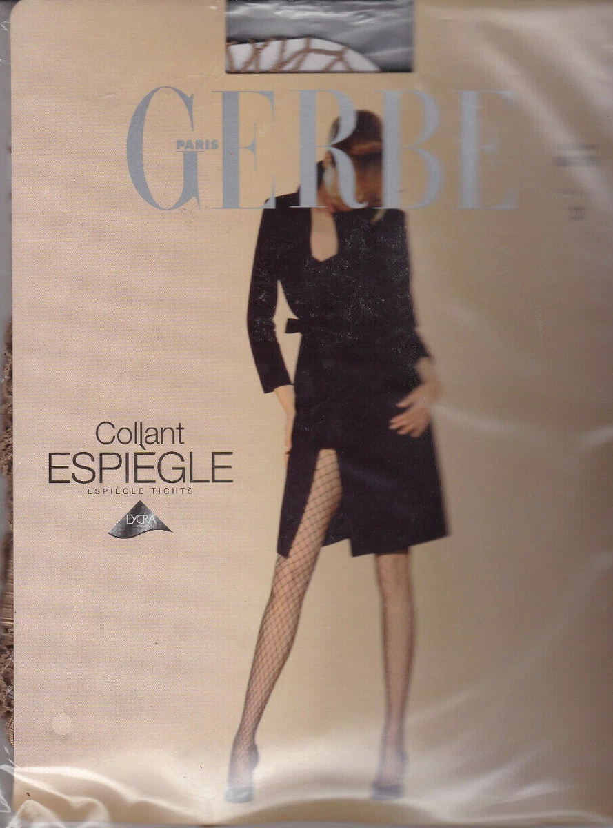 Collants Fantaisie GERBE Bagatelle Beige Doré - Taille 3/4 - Neuf Avec étiquettes