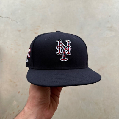 M51 NEW ERA 59FIFTY NY ヤンキース 7 1/8 MLB New York Mets Hat Cap Fitted 7 1/8 Youth New Era 59Fifty MLB