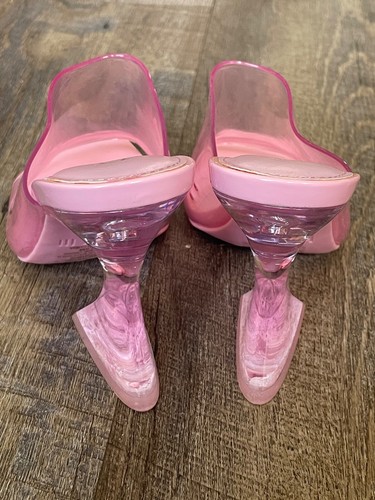 Bar III Women Pink Heels 6.5 - Picture 3 of 7