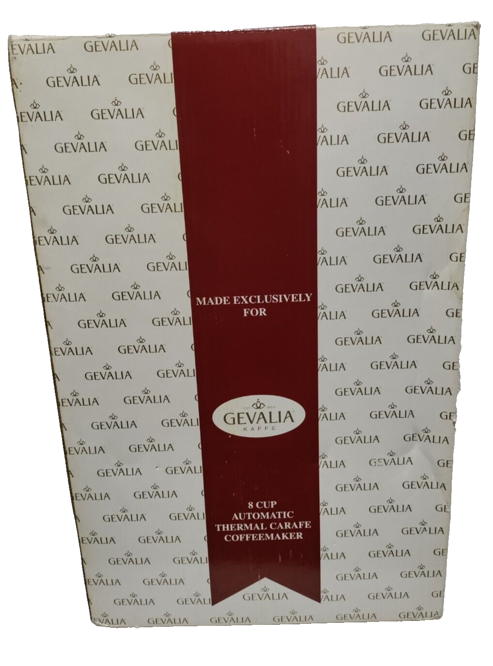 🆕 Gevalia Kaffe 8 Cup Automatic Thermal Carafe Coffee Maker (KA865 MG