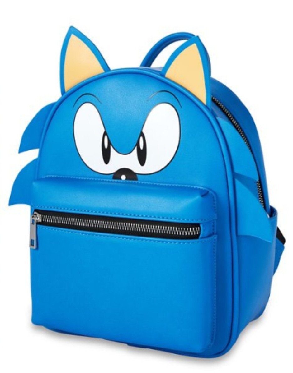 RARE Sonic 3D Face Mini Backpack Special Edition Sonic the