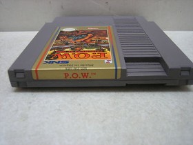 NINTENDO NES P.O.W. PRISONERS OF WAR GAME CARTRIDGE CLEANED & TESTED